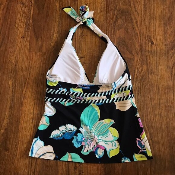 Trina Turk swimsuit tankini Top - Picture 3 of 4